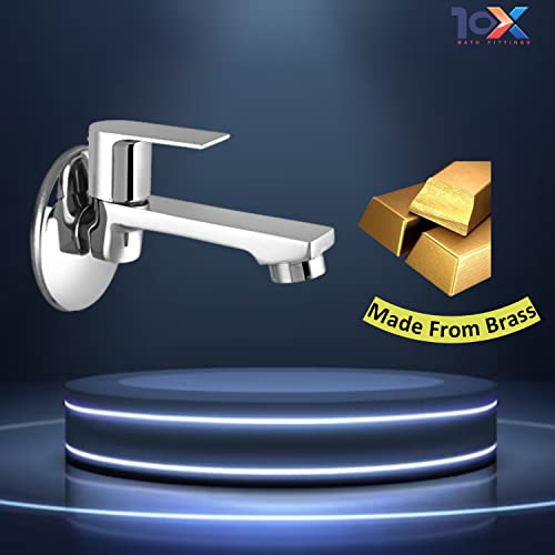 Image of 10X Brass Long Body for Bathroom /Kitchen Wall Mount LB-10228 Chrome Plated