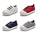 BENHERO Kids Canvas Sneaker Slip-on Baby Boys Girls Casual Fashion boat shoes (1-7 Years Toddler/Little Kid)