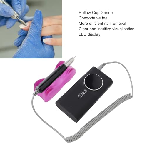 Kit portátil de taladro eléctrico para manicura y pedicura miniatura 3