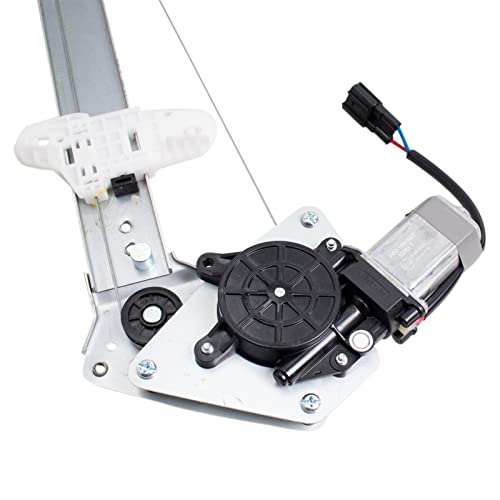 Image of TRQ Rear Passenger Side Power Window Motor and Regulator Assembly Compatible with 2013-2018 Acura RDX