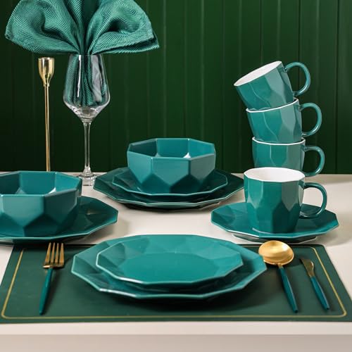 Stone Lain PORCELAIN DINNERWARE SET 16-Piece Service For 4 thumb #4