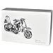 Imagen de Creativo modelo de la motocicleta del hierro motocicleta adornos modernos personalizados regalo de cumpleaños para su novio la fotografía Atrezzo