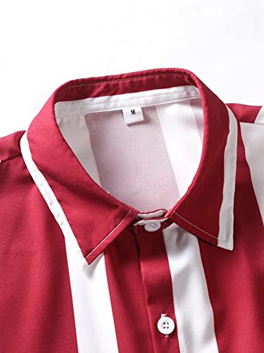 Image of Lymio Men's Polyester Slim Fit Stylish Printed Casual Shirt (Patta)