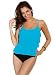 Miraclesuit Womens Pin Point Tiering Up Tankini Top