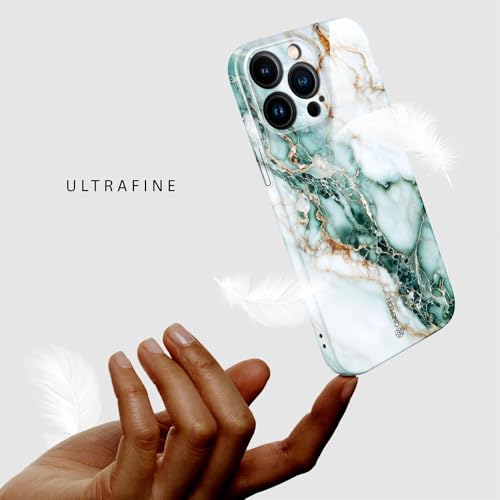 Coque iPhone 15 Pro marbre rigide protégeant les objectifs photo des rayures - 5