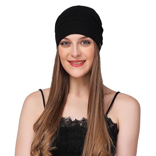 Image of Woolen Caps /Hat for Women & Mens | Printed Soft Knot Woollen Knitted Warm Head Wrap Ear Winter Woolen Beanie | Inside Thick Soft Slouch & Keeps You Warm