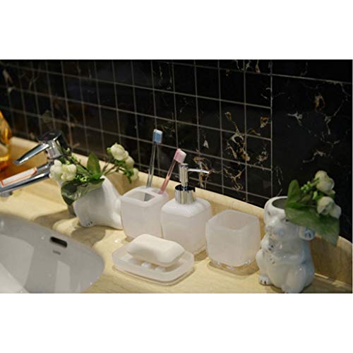 Zeepdispenser voor douche European Hotel Home glas Hand Soap Lotion Box Shower Gel Shampoo Moisturizing Box Badkamer… - Image 5