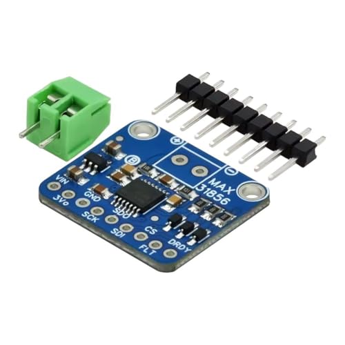 NiuLumea MAX31856 Module thermocouple avec résolution de 19 bits, précision de 0,15 %, °45 V pour protection, types K/J/N/S/T/E/B