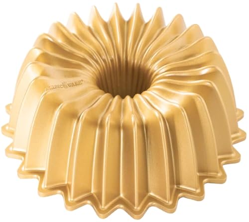 Image of Nordic Ware Brilliance Bundt, 5 Cup, Gold