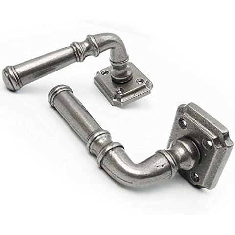 Jones & Grey Vintage Pewter Door Handles Cover