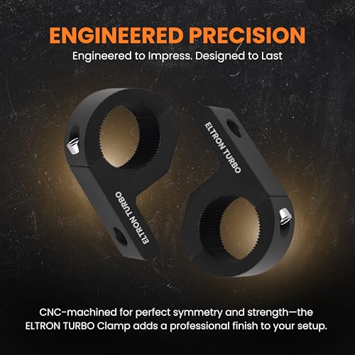 ELTRON TURBO Universal Fog Lamp Clamp (Pack of 2)
