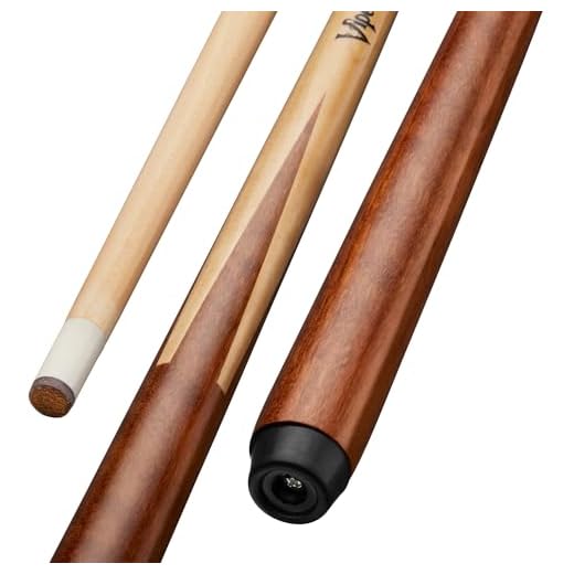 Viper by GLD Products Commercial/House 57" 1-Piece Canadian Maple Billiard/Pool Cue, 18 Ounce, Brown (50-0100-18)