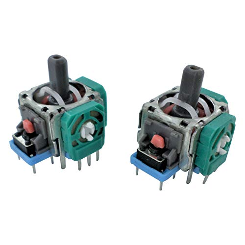 Dimensioni: 1,5 x 1,4 cm GGZone 3D Controller Joystick Asse Modulo Sensore Analogico Sostituzione Per PS4 Controller Riparazione Parte 3 pin