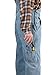 WORK IDEA Men's Denim Bib Overalls, Heavy Duty Cotton, Multi-Pocket Design with Hammer Loop for Carpenter