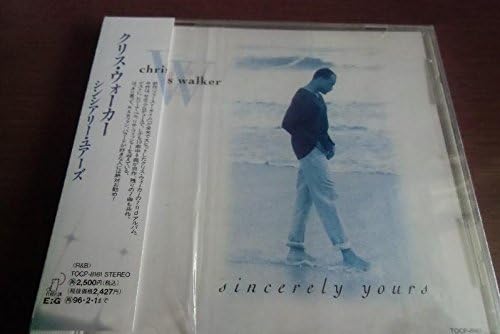 CHRIS WALKER - Sincerely Yours - Disque CD
