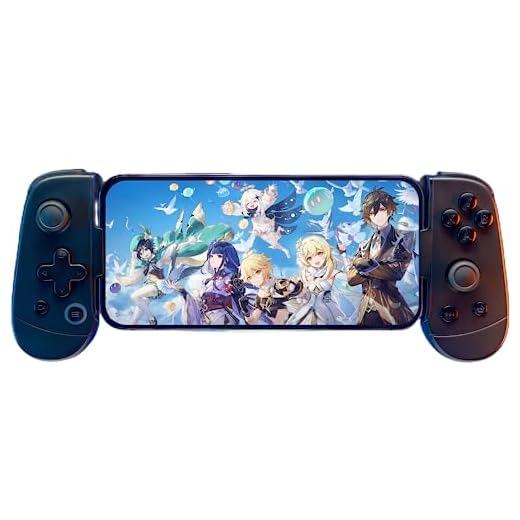 GameSir M1B Controlador de jogos móvel para iPhone, Controle de jogos para celular com carregamento de passagem, latência ultrabaixa- Jogue Xbox, GeForceNOW, Genshin Impact, Diablo Immortal, Call of Duty, Apex