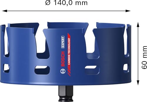 Scie trépan Bosch EXPERT Ø 140 mm, l'excellence du perçage bois - 4