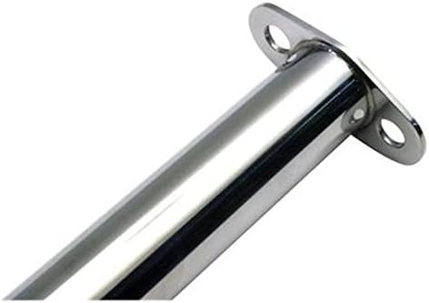 Speedway Motors Straight Front Spreader Bar Compatible with 1932 Ford, Polished Stainless Steel 1-1/2 Inch Tubular Design Adds Frame Rigidity, 23-1/4 Inch Length for Deuce Frames