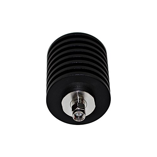 BECEN Atenuador conector SMA macho para fêmea de 25 watts, CC para 3 GHz, 50 Ohm (3db)
