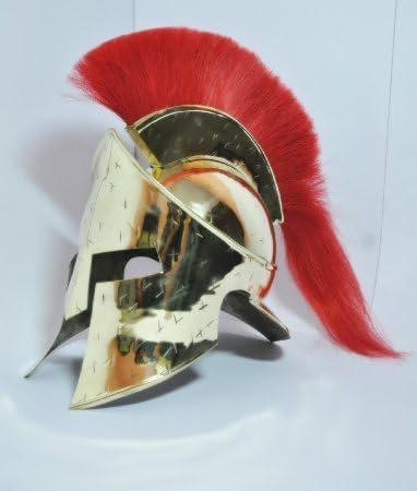 NauticalMart King Leonidas 300 Greek Spartan Wearable LARP Reenactment Fantasy Armor Helmet