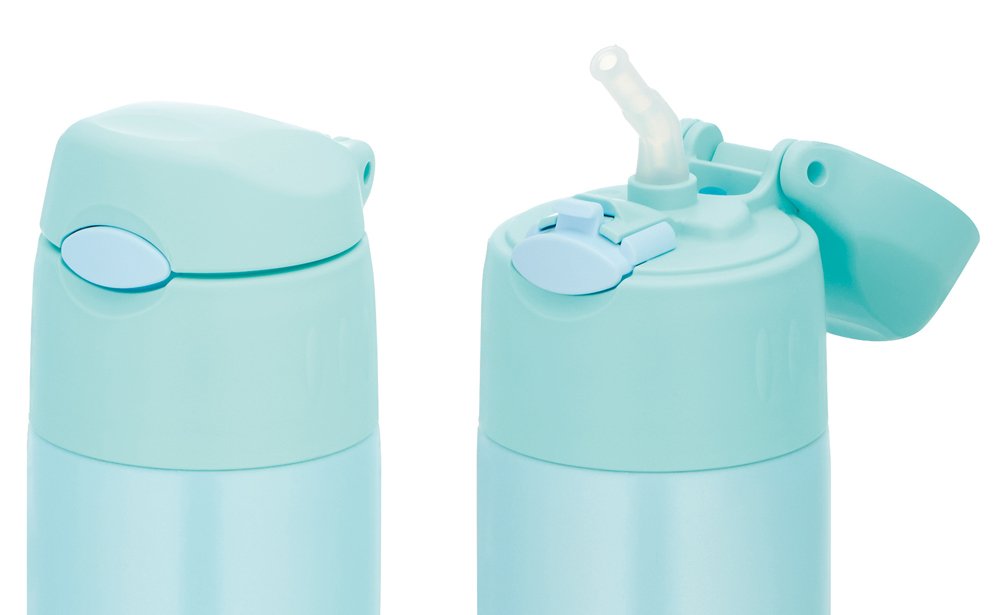 Amazon.com: Thermos Vacuum Insulation Straw Bottle 0.55L Mint FHL-550 MNT:  Home & Kitchen