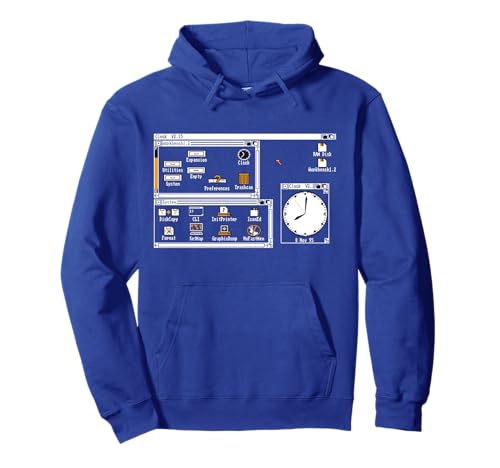 Commodore   Amiga Workbench Desktop versión 1.2 Sudadera con Capucha