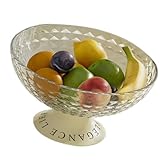 MLWSKERTY Dekoratives Tablett, rund, flach, Asses