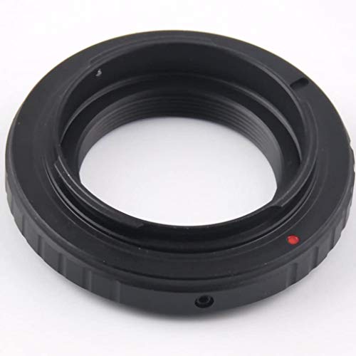 Gosky Adaptador de lente T2 anillo T compatible con Canon EOS todas las cámaras SLR EOS