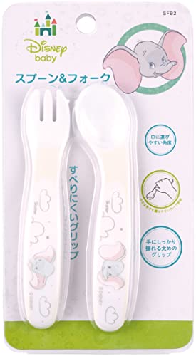 スケーター(Skater) 子供用 スプーン フォーク セット ディスニー ダンボ 12cm SFB2-A