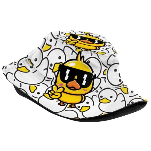 Image of Bucket Hat for Women Men, Fashion Print Outdoor Beach Hat Packable Sun Cap for Travel Hiking