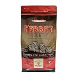 Marshall Pet Products Premium Ferret Diet Dry Food, 4 lbs – Balanced Nutrition for Ferret Health, Supports Digestion, Muscle Maintenance & Energy Levels