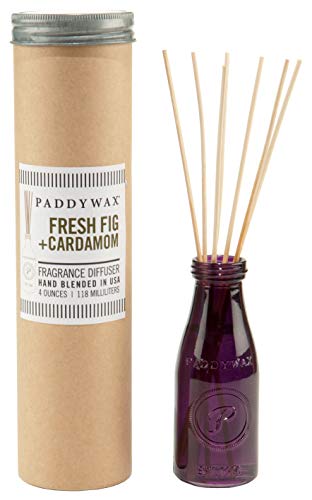 Paddywax Relish Collection Reed Oil Diffuser Set, Fresh Fig & Cardamom