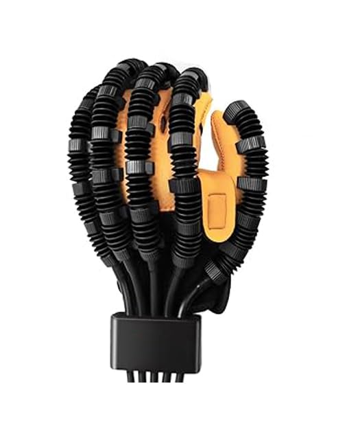 ANTUGLBAR New Hand Rehabilitation Robot Gloves Orange