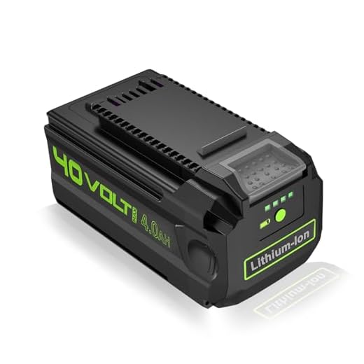 LHYSFIY 40V 4.0Ah Rechargeable Battery Replacement for Greenworks 40V Battery 29472 29462 29252 20202 22262 G-MAX Cordless Power Tools 2531225322 20642 22272 27062 21242(NOT for Gen 1)