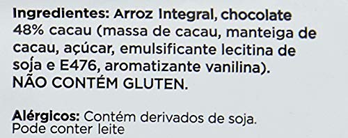 Biscoito de Arroz com Chocolate Amargo Fit Food 70g