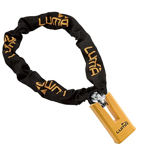 Luma Chaîne antivol Panzer KDA Escudo Disk Chain 120 cm (Orange)