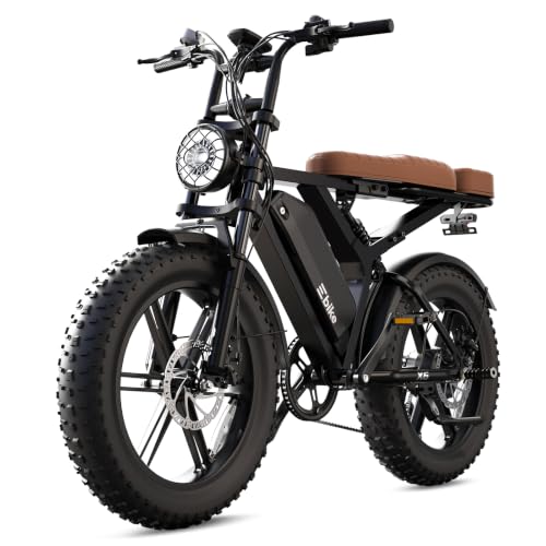 TST Bici Elettrica per Adulti 20" Bicicletta Elettrica Pneumatici Grassi, Motore 250 W