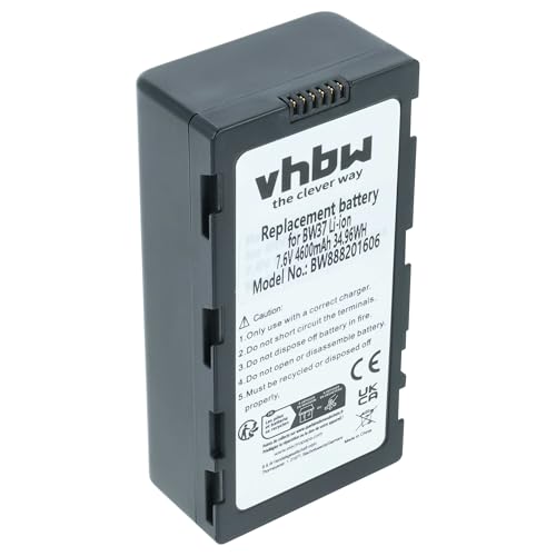 Batterie DJI CrystalSky vhbw 4600mAh pour télécommande de drone 7.85 et Ultra