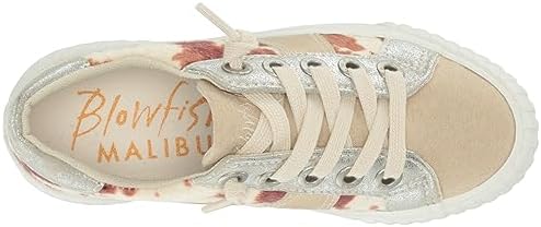 Blowfish Malibu Kids Girls Wave-k Sneaker, Cream Spots, 3 Little Kid | Image 4
