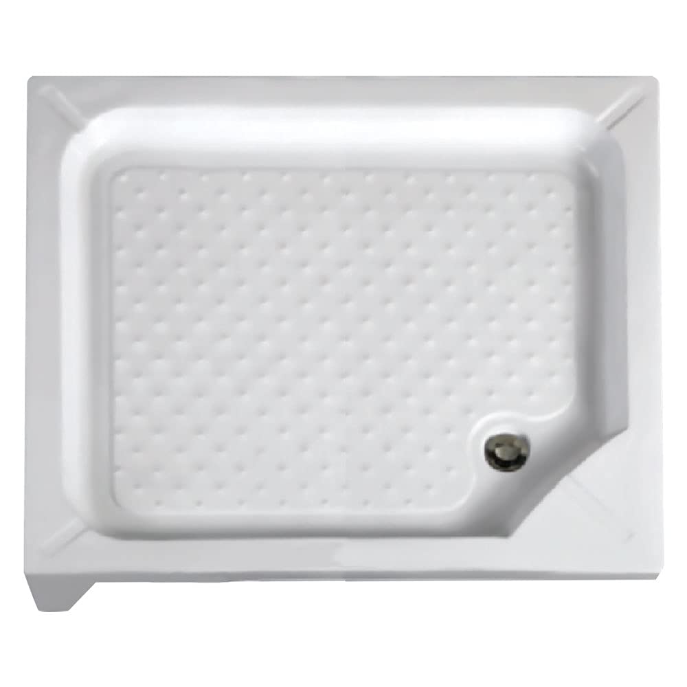 Plato de ducha de resina (rectangular, 80 x 100 cm, altura 12,5)