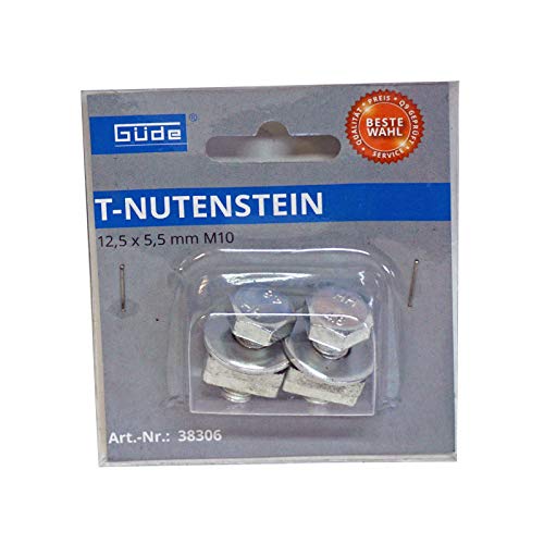 Preisvergleich Produktbild Güde T-Nutenstein klein Set ; 2 Stk.