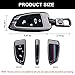 Elegananccy for BMW Key Fob Case Cover, Fit for BMW 1 3 4 5 6 7 Series X3 X4 M5 M6 GT3 GT5, Zinc Alloy and Silicon Remote Key Protector (Blade Type)