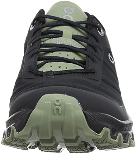 ON Mens Cloudventure Synthetic Textile Black Reseda Trainers 9 US | Image 1
