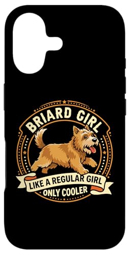 Briard Girl Like A Regular Girl Only Cooler - Briard Dog �X�}�z�P�[�X iPhone 17 �p