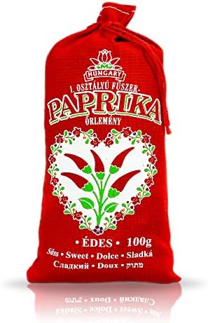 Paprika ungherese Origine: Kalocsa, Ungheria (Dolce 100g)