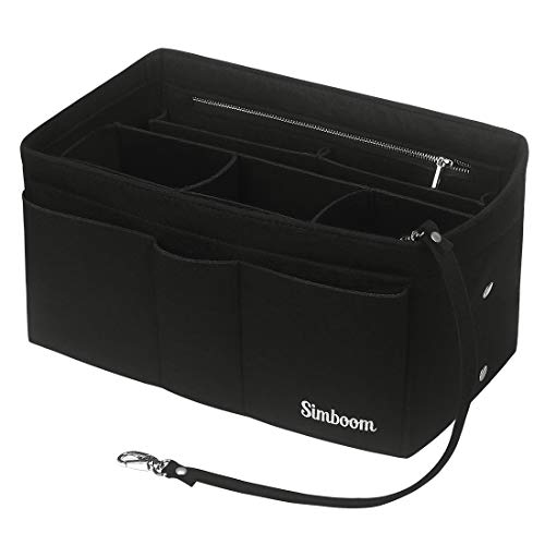 Simboom Tas Organizer Insert Handtas, Vilt Bag Organizer Purse Organizer Tas in Tas Handtas Liner Tote Organizer Tas