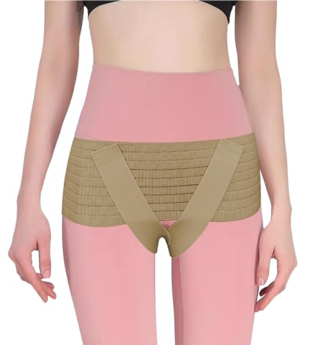 V-Sling Pelvic Support Belt for Prolapse, Pregnancy SPD, Pelvic Floor Support, Organ Prolapse Support, Postpartum Recovery, Symphysis Pubis Dysfunction Pain (Beige)