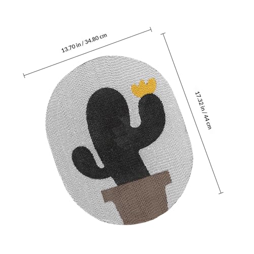 Rascador para gatos montado en pared con diseño de cactus miniatura 2