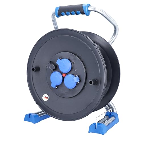 Schwabe Cable alargador 50 m, 3 Tomas de Corriente, IP44, 23620