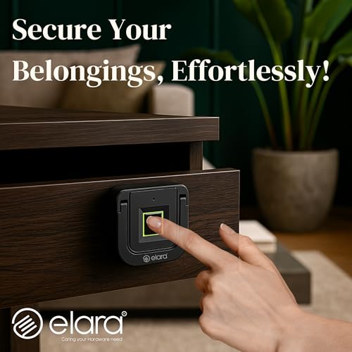 Image of Elara Smart Drawer Lock Black (DX-1)